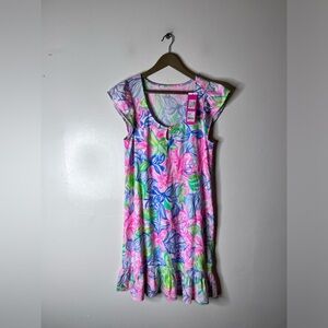 Lily Pulitzer Rejina Dress Resortwear Size Medium Nwt $108 Havana Cocktail